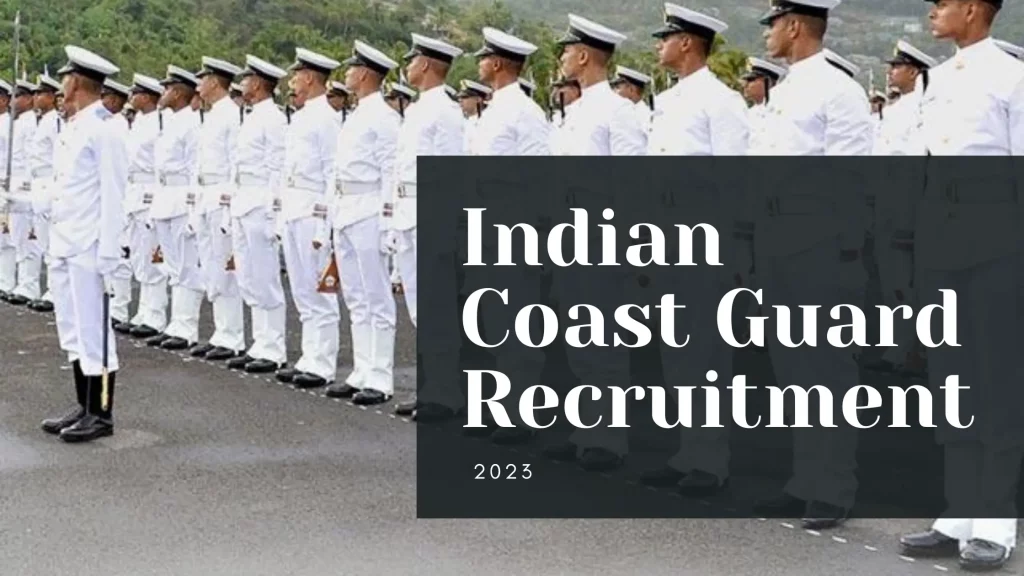 India Coast Guard Recruitment 2023