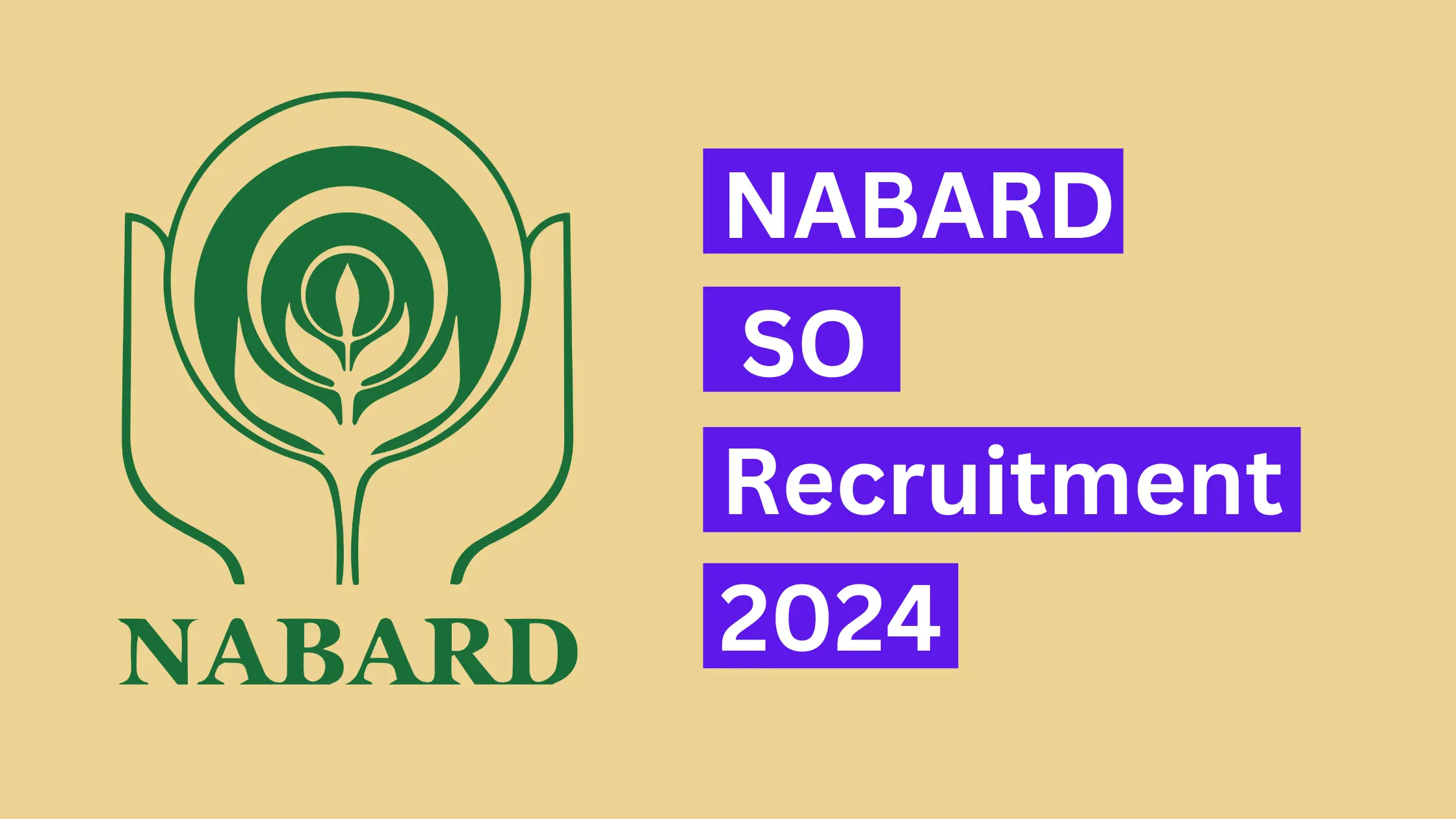 NABARD SO Recruitment 2024